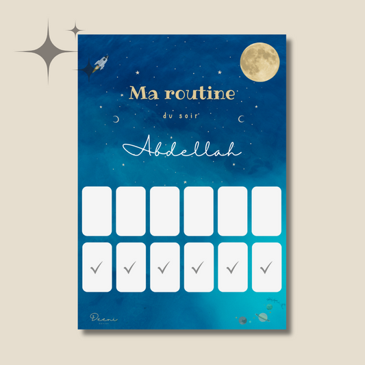 Ma Routine du Matin & du Soir