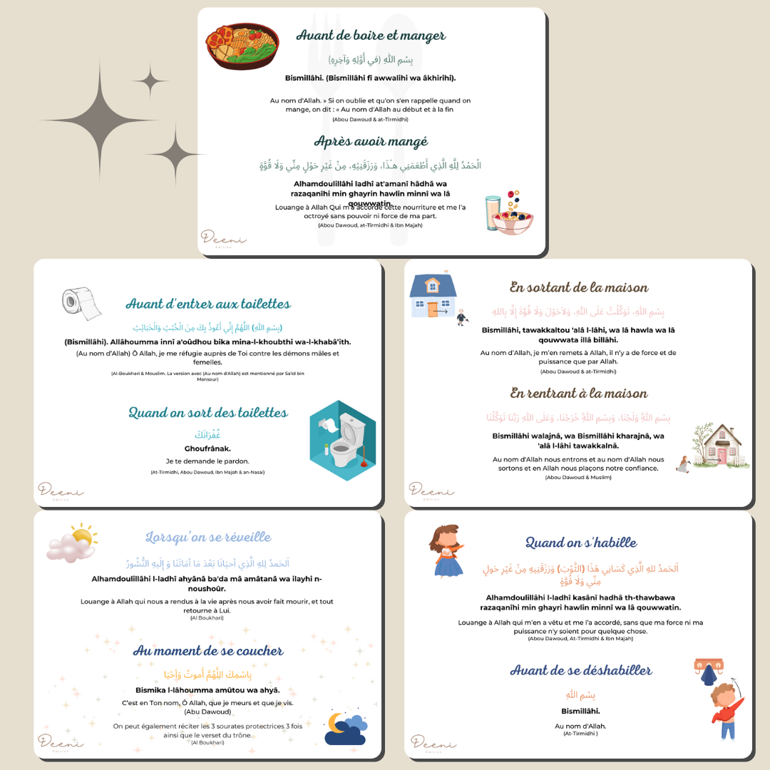 Mes invocations du quotidien - Enfant