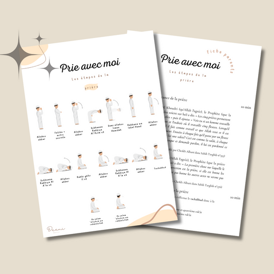 Les étapes de la prière