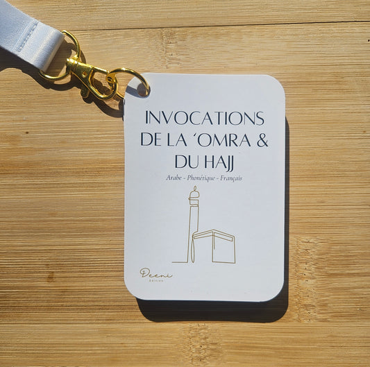 Mes invocations de la Omra & Hajj