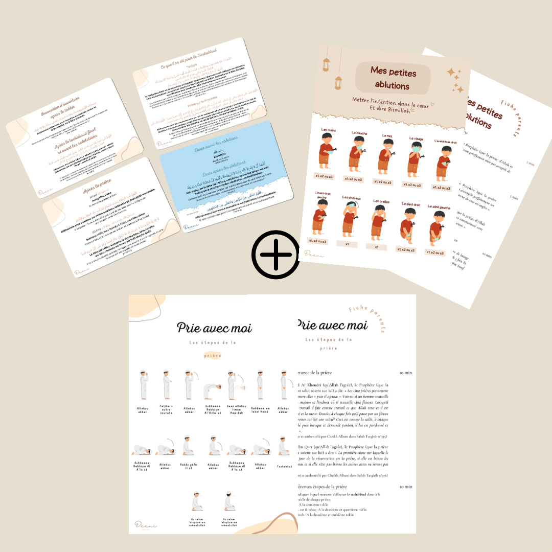 Pack prière et ablutions - Garçon